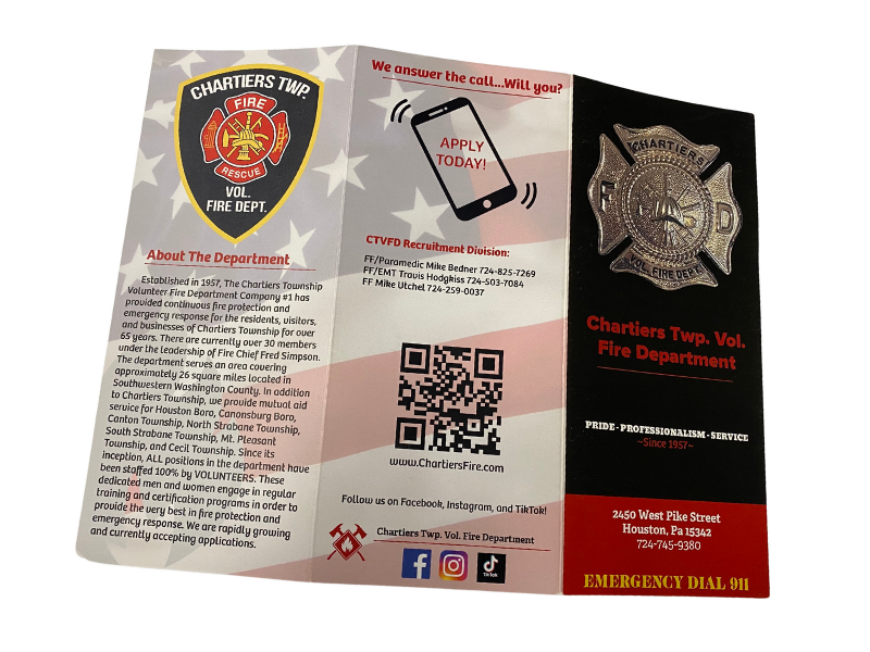 Chartiers Township Fire Department Brochure 2
