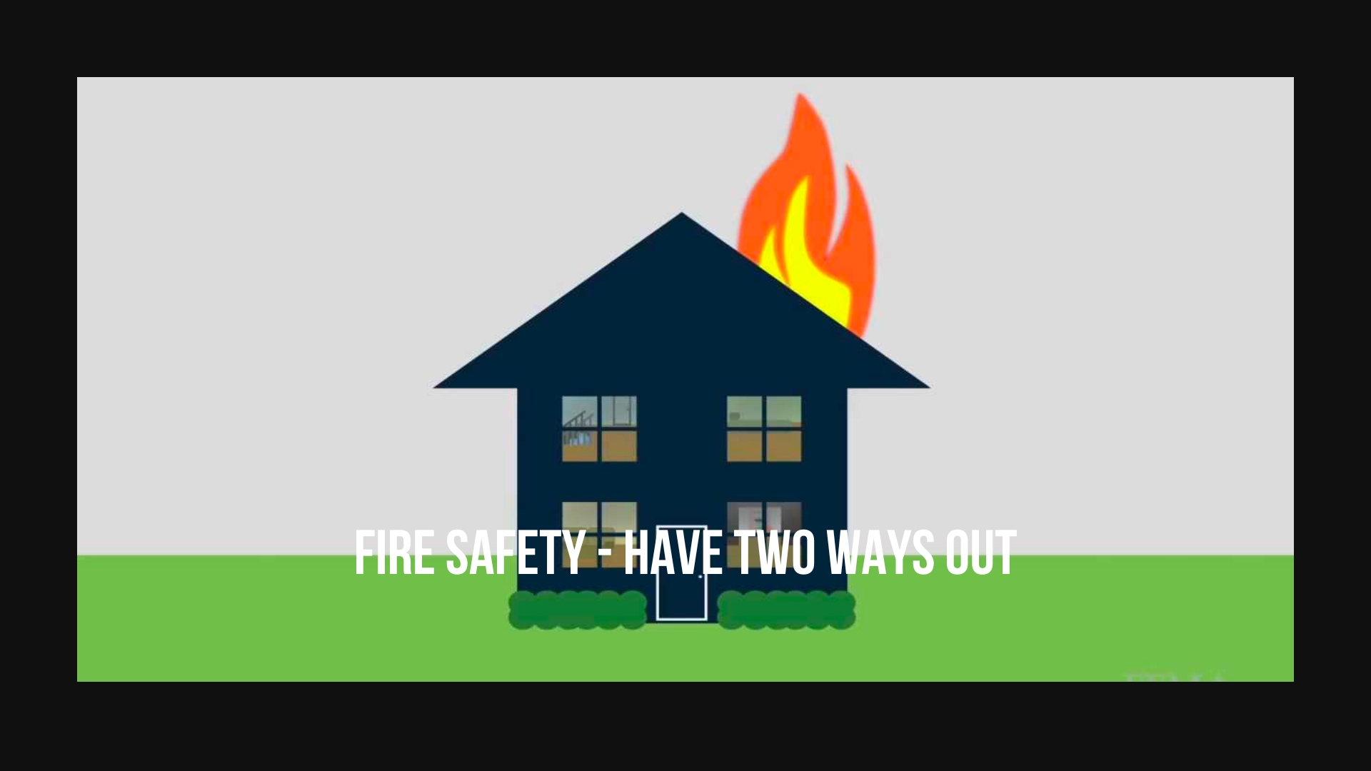 YouTube Chartier Township Fire Safety Have Two Ways Out